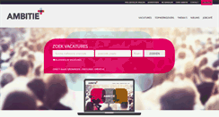 Desktop Screenshot of ambitie.nl
